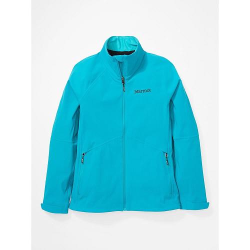 Marmot Softshell Jacket Blue NZ - Alsek Jackets Womens NZ6378190